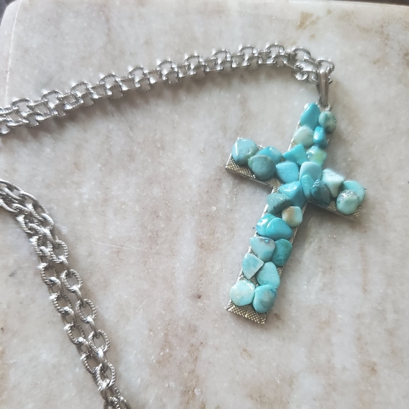 None Jewelry - Turquoise Handmade Necklace